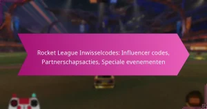 Read more about the article Rocket League Inwisselcodes: Influencer codes, Partnerschapsacties, Speciale evenementen