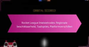 Read more about the article Rocket League Inwisselcodes: Regionale beschikbaarheid, Taalopties, Platformverschillen