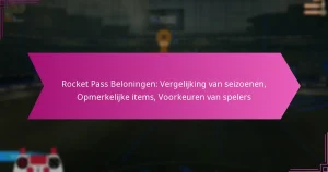Read more about the article Rocket Pass Beloningen: Vergelijking van seizoenen, Opmerkelijke items, Voorkeuren van spelers