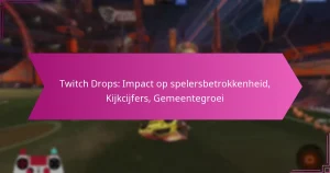 Read more about the article Twitch Drops: Impact op spelersbetrokkenheid, Kijkcijfers, Gemeentegroei