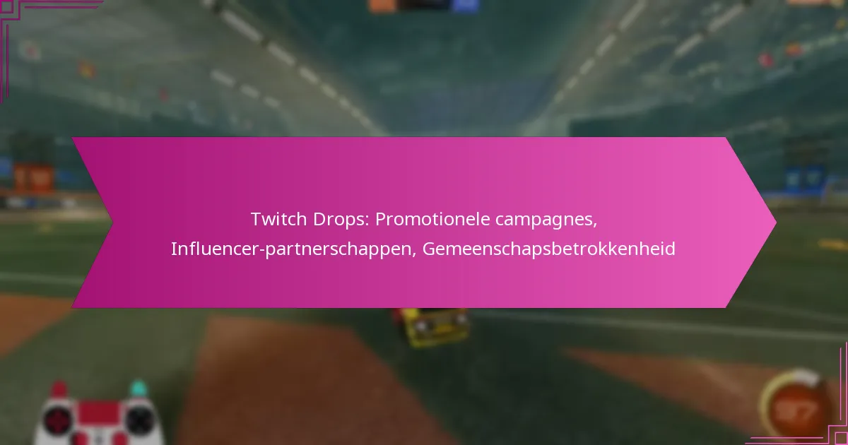 You are currently viewing Twitch Drops: Promotionele campagnes, Influencer-partnerschappen, Gemeenschapsbetrokkenheid