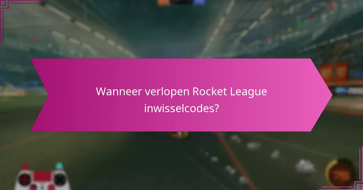 Wat zijn de huidige promotionele codes voor Rocket League?
